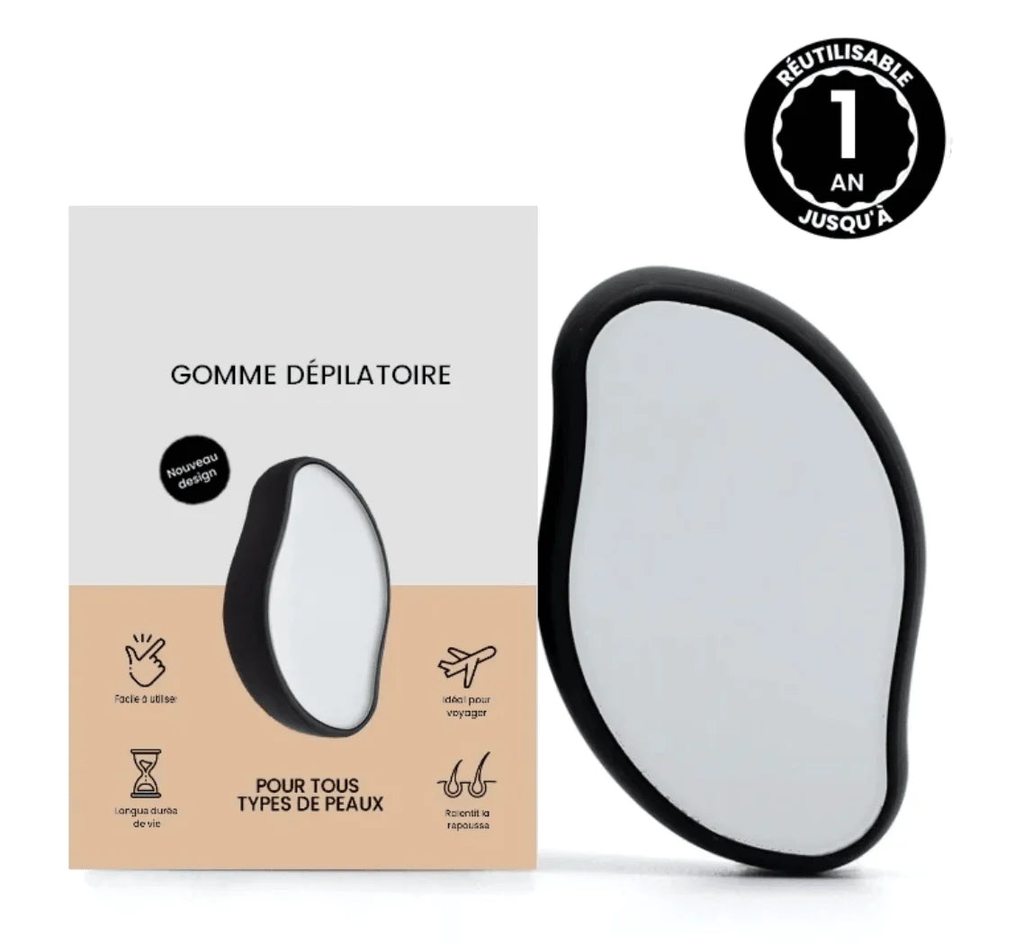 1-h Gomme dépilatoire Pratique pour femme et homme