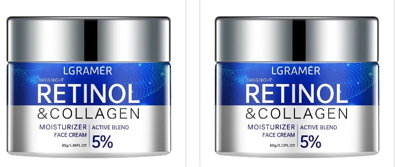 1b-Crème collagène-Rétinol anti-rides & hydratante 60g pour homme