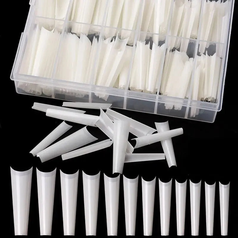Faux Ongles Longs XXL Transparent