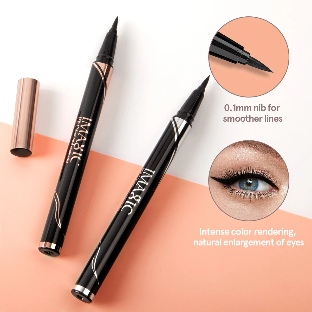 n- 2 eyeliner en Stylo à
