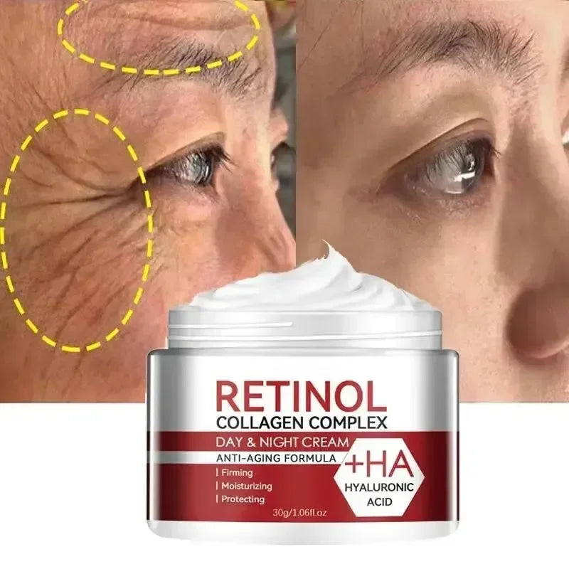 1a- Crème collagène Retinol hydratante, 50 ml pour femme