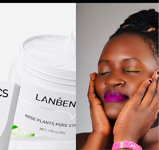 1- Crème (Masque anti-points noirs pour le visage et le nez ).