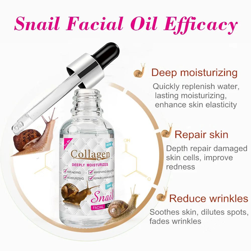 Liquid Snail Collagen Essential Oil, 30 ml 