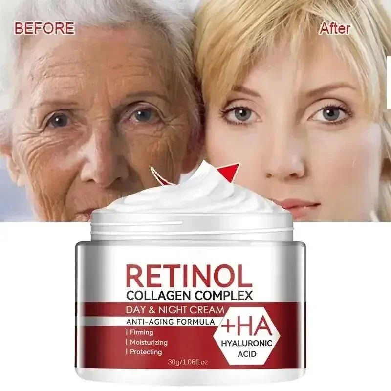 1a- Crème collagène Retinol hydratante, 50 ml pour femme