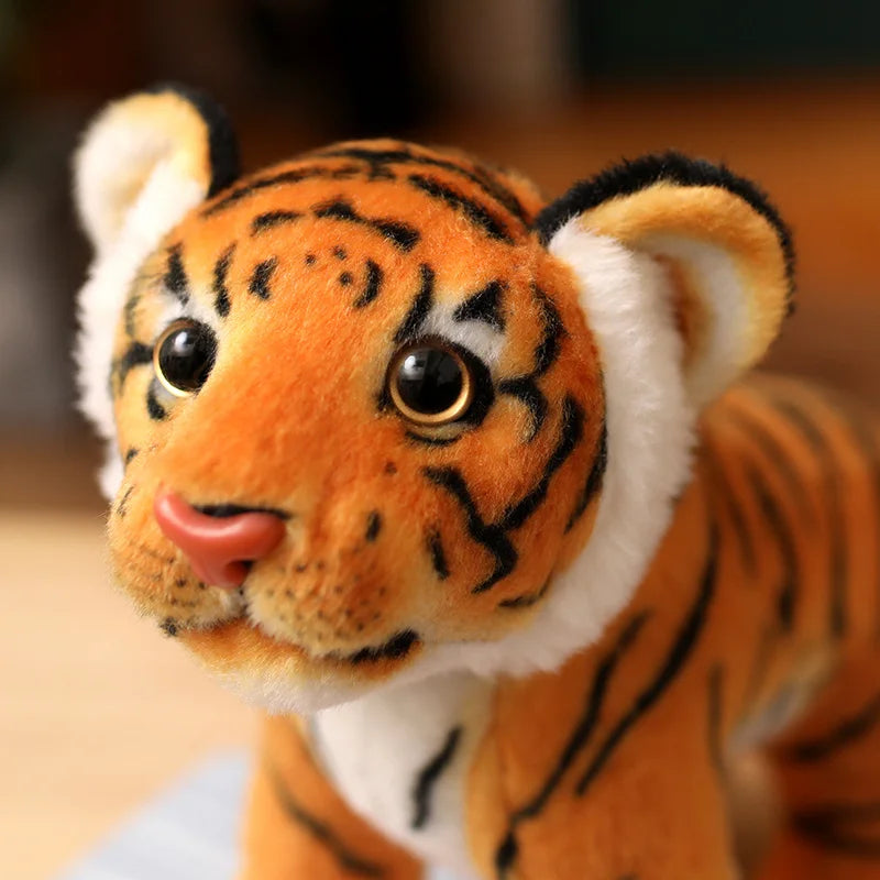e- Jouets en peluche de tigre